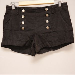 Cute Tailored Linen Shorts
